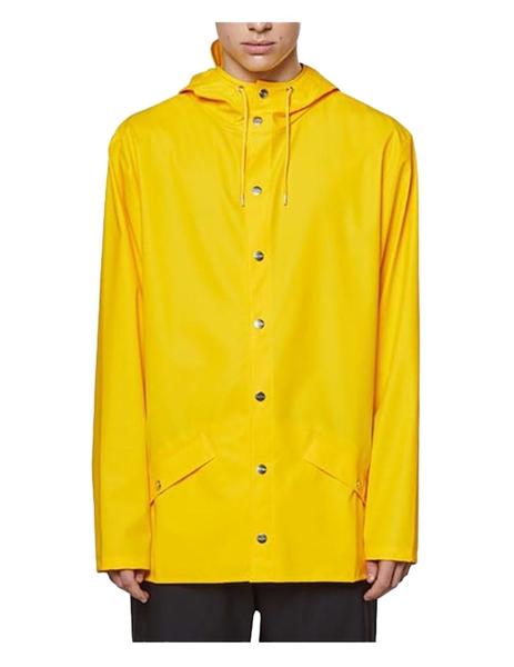 Chubasquero corto amarillo Rains