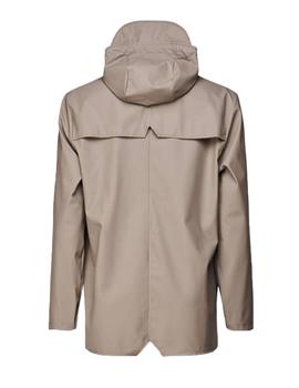 Chubasquero corto beige Rains