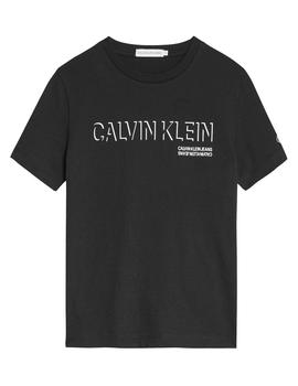 Camiseta shadow logo Calvin Klein