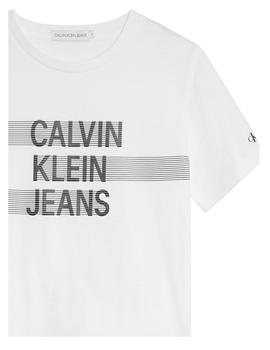 Camiseta dimension logo Calvin Klein