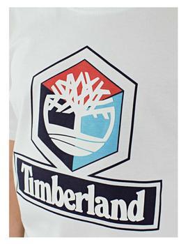 Camiseta manga corta blanca Timberland