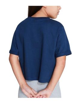 Camiseta Nicky Crop T-shirt Navy Ellesse