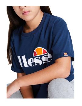 Camiseta Nicky Crop T-shirt Navy Ellesse