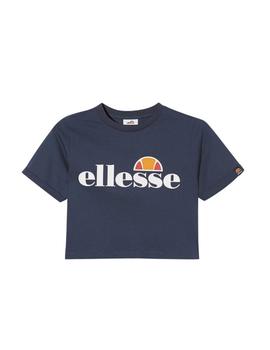 Camiseta Nicky Crop T-shirt Navy Ellesse