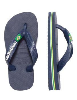 Chanclas azules Brasil Havainas