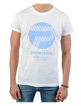 Camiseta Silvan blanca Pepe Jeans