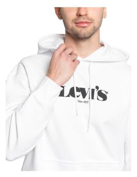 Sudadera relaxed graphic blanca Levi's