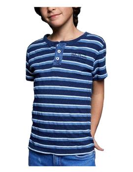 Camiseta Jendal azul Pepe Jeans