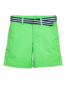 Bermuda con cinturón Suffield verde Ralph Lauren