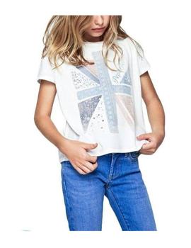 Camiseta bandera arty print cassiopea Pepe Jeans