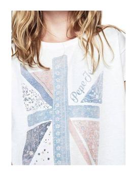 Camiseta bandera arty print cassiopea Pepe Jeans
