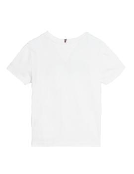Camiseta sequins flag blanca Tommy Hilfiger