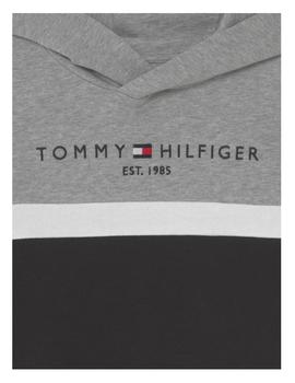 Sudadera colorblock negro Tommy Hilfiger