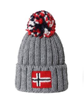 Gorro gris Napapijri