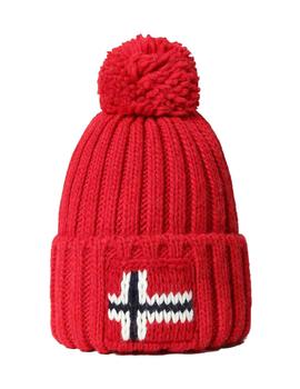 Gorro Semiury rojo Napapijri