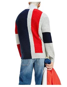 Jersey punto colorblock Tommy Jeans