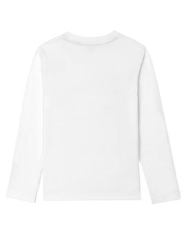 Camiseta blanca botas Timberland