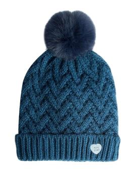 Gorro Lina azul Pepe Jeans