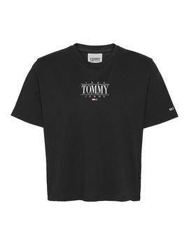 Camiseta essential cropped Tommy Hilfiger