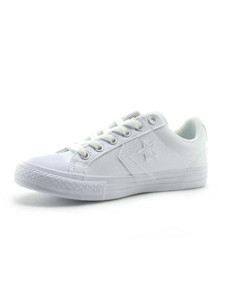 Zapatillas converse star player ev ox jr blancas piel hotsell