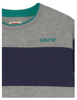 Sudadera colorblock gris Levi's