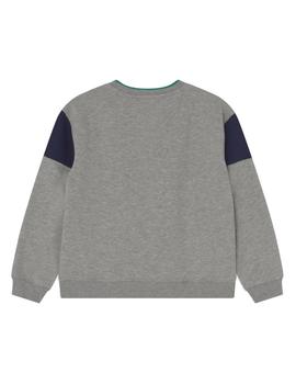 Sudadera colorblock gris Levi's