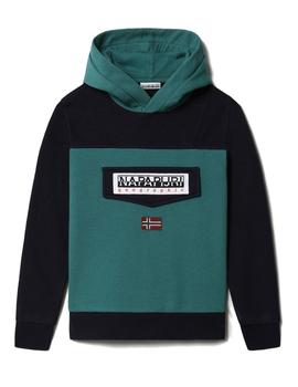 Sudadera K Burgee green Napapijri