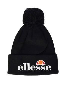 Gorro Velly Pom Pom negro Ellesse