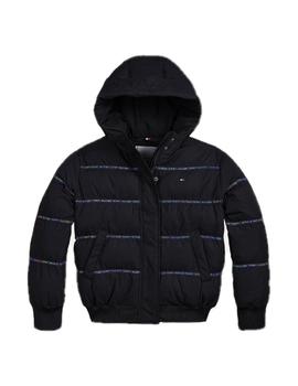 Plumas Tape Long Bomber Puffer Tommy Hilfiger