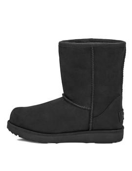 Bota Classic Weather Short  negra Waterproof UGG