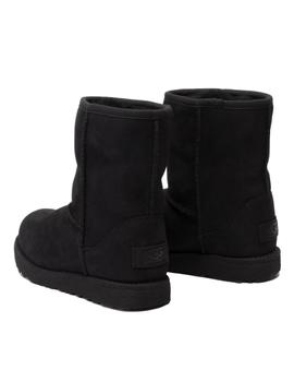 Bota Classic Weather Short  negra Waterproof UGG