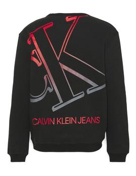 Sudadera degrade bold ck back graphic Calvin Klein