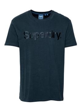 Camiseta Source Tee con logo core Superdry