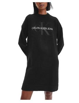 Vestido Punto Monogram Calvin Klein
