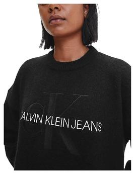 Vestido Punto Monogram Calvin Klein