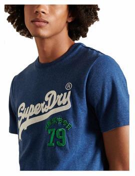 Camiseta Source Vintage Logo Superdry