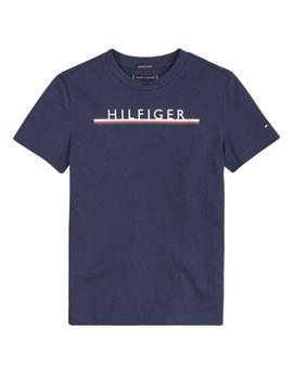 Camiseta Latam Flag azul Tommy Hilfiger