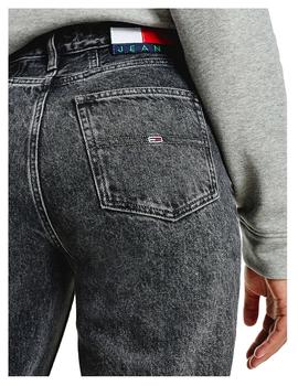 Pantalón mom jean negro Tommy Hilfiger