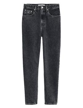 Pantalón mom jean negro Tommy Hilfiger