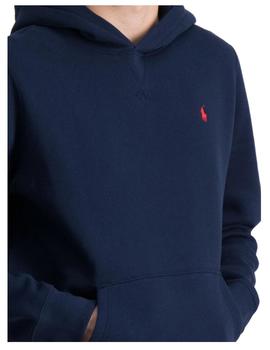 Sudadera c/capucha  logo rojo Polo Ralph Lauren