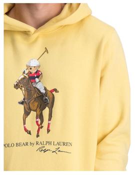 Sudadera oso amarilla Polo Ralph Lauren