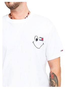 Camiseta smiley badge graphic Tommy Hilfiger