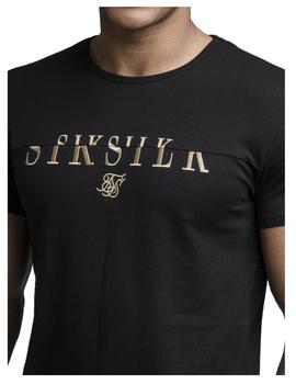 Camiseta division straight hem gym Sik Silk