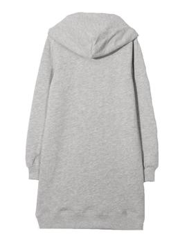 Vestido sudadera logo frontal gris Polo Ralph Laur