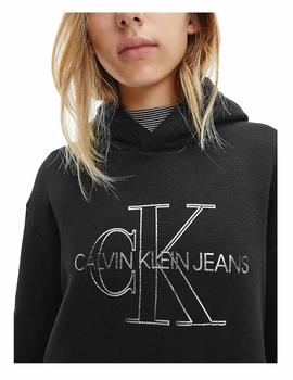 Vestido sudadera monogram Calvin Klein