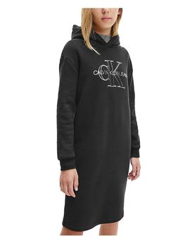 Vestido sudadera monogram Calvin Klein