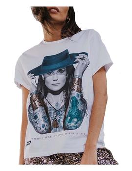 Camiseta unisex Demi Moore Be Happiness