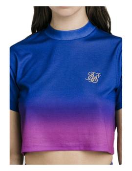 Camiseta fade crop tee Sik Silk