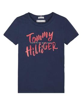 Camiseta logo gráfico doble Tommy Hilfiger