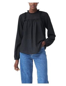 Blusa plumeti negra Salsa Jeans